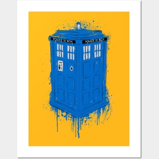 POLICE BOX Posters and Art